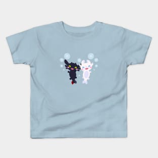 Axolotl Dragon Love Kids T-Shirt